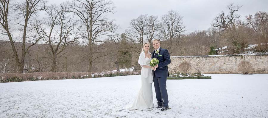 Winterhochzeit auf Schloss Ettersburg